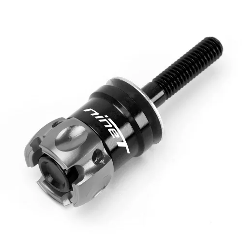 Miniatura 7 de Modeer Reemplazo de tornillo de montaje de tornillo de montaje de tornillo CNC para motocicleta CNC, sin herramientas, reemplazo de liberación Negro