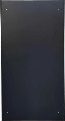 Miniatura 7 de FixtureDisplays® Black Restaurant - Recipiente de basura de comida rápida con puerta con bisagras, bandeja empotrada superior, capacidad