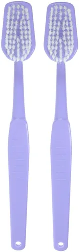Ipetboom 2 cepillos de dientes gigantes de gran tamaño para divertidas decoraciones de fiesta de Halloween, accesorios de fotos únicos para bodas,