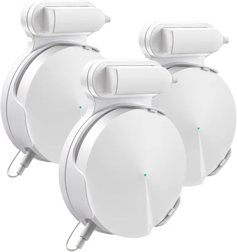 Miniatura 8 de Estantes de pared Wi-Fi, cajas de almacenamiento de cable y línea de alimentación para TP-Link Deco M5, adecuadas para clasificar enrutadores Wi-Fi