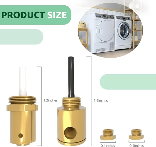 Miniatura 4 de W11581317 Kit de conversión de propano para secadora Whirlpool 20000 BTU/Hr Gas natural a propano líquido Secadores de conversión de 27 pulgadas