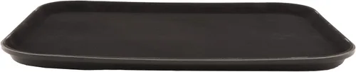 Miniatura 9 de G.E.T. NS-1014-BR Bandeja rectangular antideslizante de plástico sin BPA, de 10 x 14 pulgadas, color marrón