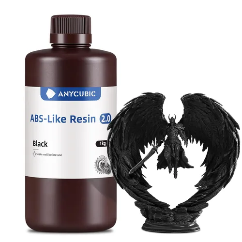 Miniatura 24 de ANYCUBIC Paquete de resina 2.0 con tecnología de resina de 2ª generación, resina para impresora 3D con alta dureza, detalles más precisos, amplia