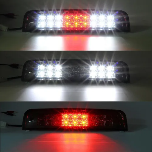Miniatura 2 de Partsam Luz de freno de montaje alto, tercera luz de freno 3ª de repuesto para Dodge Ram 1500 2500 3500 2009-2017 2009-2017 LED de cabina trasera