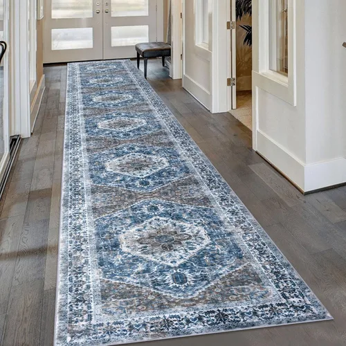 Miniatura 125 de KOZYFLY Alfombra Pequeña de Área 2x3 Pies Alfombras para Entrada Lavable Boho Alfombra de Entrada Antideslizante Tapete de Puerta Interior Entrada