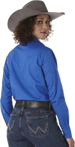Miniatura 2 de Wrangler Western Yoke - Camisa de dos broches con solapa para mujer