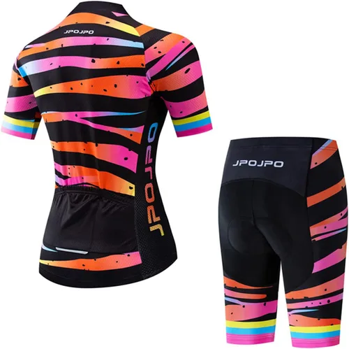 Miniatura 145 de Hotlion Conjuntos de camisetas de ciclismo para mujer, ropa de ciclismo de verano, trajes de bicicleta de carretera, ropa de ciclismo de manga corta