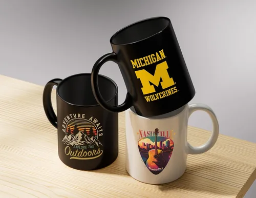 Miniatura 6 de Cozumel Mexico Souvenir - Taza de café de cerámica, 12 onzas, color blanco A