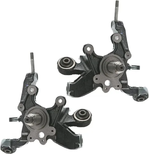 Miniatura 20 de Detroit Axle - Conjunto de manguetas de dirección delanteras de 2 piezas para Hyundai Accent 06-11, 2 manguetas de dirección y conjunto de buje