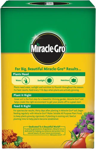 Miniatura 8 de Miracle-Gro Alimento soluble en agua para plantas multiusos - Fertilizante para todas las plantas de interior o exterior, incluyendo rosas, flores