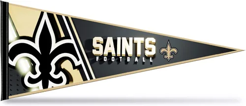 Miniatura 17 de Rico Industries NFL Football Primary 12" x 30" Felt Wall Décor Pennant - Great for Home/Bed Room/Man Cave Décor