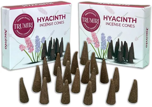 Miniatura 71 de TRUMIRI Incienso ámbar – Paquete de 20 conos (2 x 10) – Incienso de cono perfumado