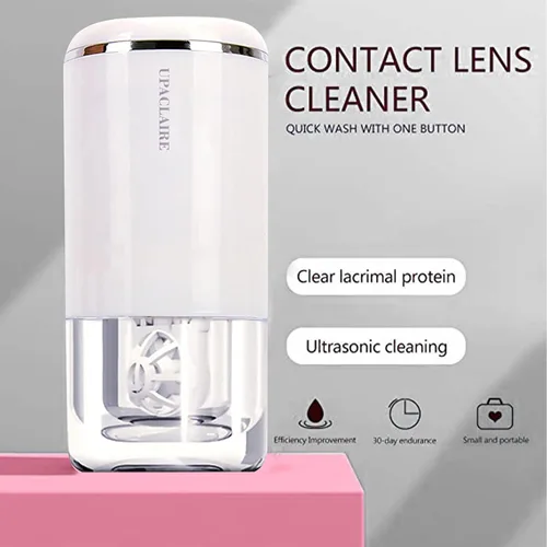 Miniatura 2 de Limpiador ultrasónico de lentes de contacto 2.0 (2.ª generación), máquina de limpieza inteligente para lentes de contacto suaves y rígidas