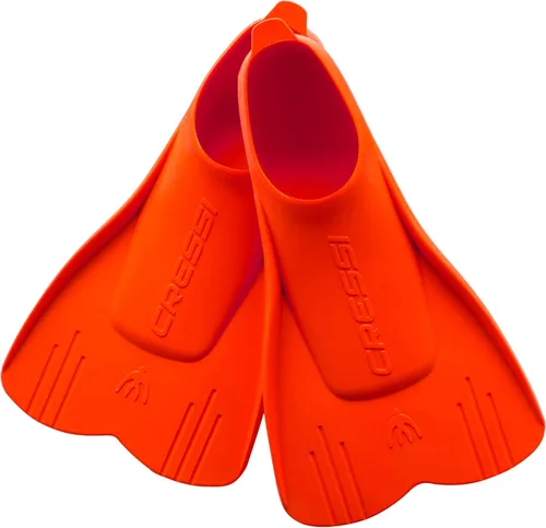 Miniatura 13 de Cressi Aletas de natación flotantes cortas para aprender a nadar - Para niños de 1 año en adelante - Mini Light: diseñadas en Italia Naranja