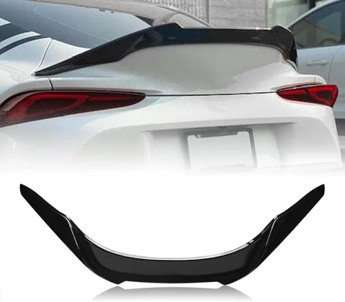 Miniatura 7 de Alerón de maletero con aspecto de fibra de carbono compatible con Toyota GR Supra MK5 A90 A91 Coupé 2019-2026, alerón trasero