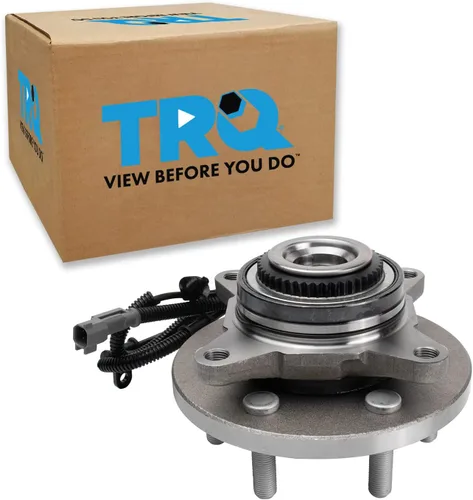 Miniatura 52 de TRQ Cojinete de rueda delantera y conjunto de cubo con sensor ABS compatible con Toyota Sequoia 2008-2022 Tundra 2007-2021