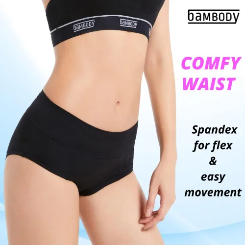 Miniatura 4 de Bambody - Calzones absorbentes Bragas Period Ropa interior de maternidad y posparto