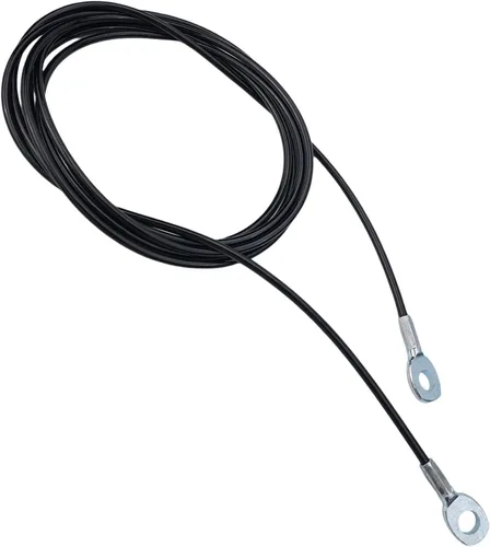 Miniatura 7 de Cable de alambre de acero de repuesto para gimnasio en casa, apilamiento de pesas, cuerda de polea de fitness de 0.197 in de grosor