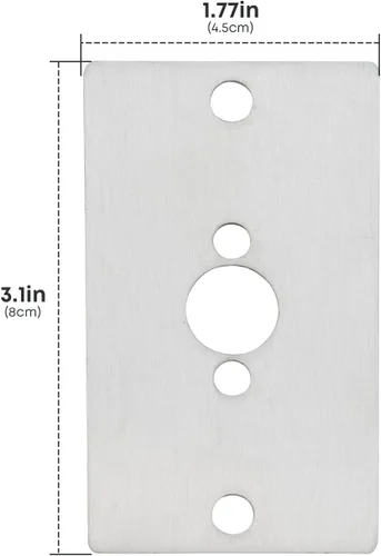 Miniatura 2 de Stanbroil Placa de montaje para el encendedor, compatible con la mayoría de sartenes para hogueras