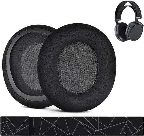 Miniatura 6 de MMOBIEL - Almohadillas de repuesto para auriculares inalámbricos SteelSeries Arctis 7/9/Pro y Prime, etc. – Almohadillas de gel refrescante