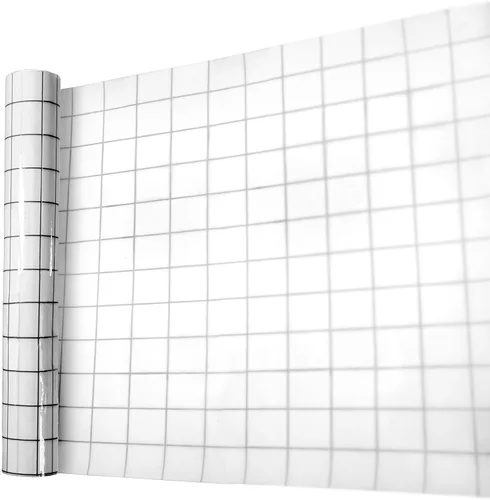 Miniatura 5 de VViViD Paquete de rollo de vinilo adhesivo de acabado brillante de 12 x 48 pulgadas con papel de transferencia de 12 x 12 pulgadas (2 artículos)