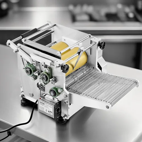 Miniatura 8 de VEVOR Máquina Eléctrica para Hacer Tortillas, Máquina Automática para Hacer Tortillas de Maíz con Revestimiento Antiadherente y Dos Moldes