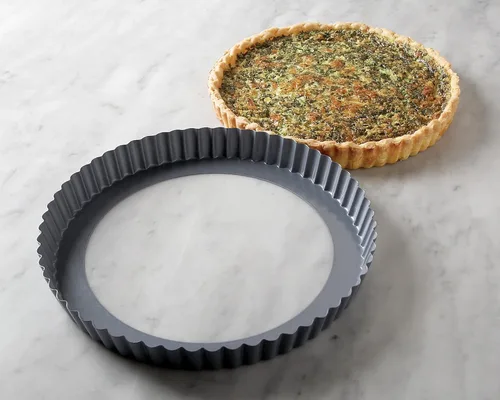 Miniatura 6 de Fox Run Molde antiadherente para tartas de 9.5 pulgadas, molde para quiche con fondo extraíble
