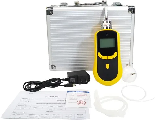 Miniatura 9 de ATO Detector de gas combustible portátil, detector de 0 a 100% LEL con registro de datos, monitor de gas combustible con alarma de sonido, luz
