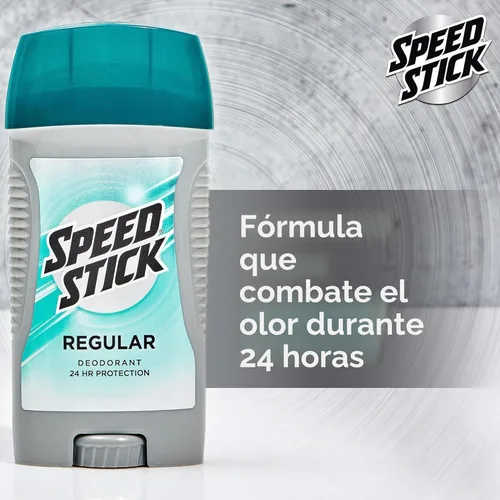 Miniatura 3 de Speed Stick - Desodorante para hombres, Regular 3 onzas, paquete de 4