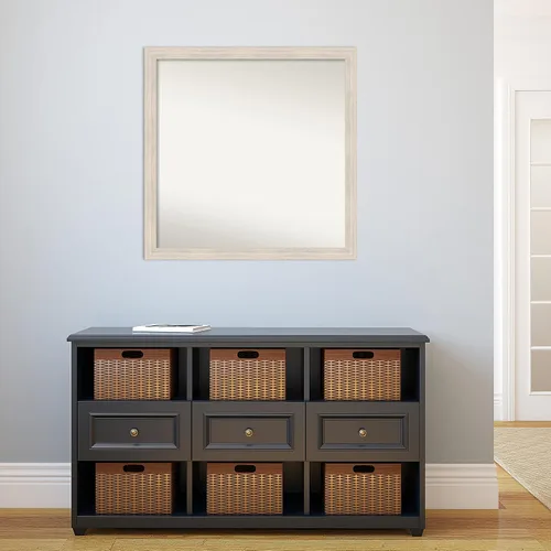 Miniatura 938 de Amanti Art Espejo personalizado, espejo estrecho de baño de oro blanco, espejo de pared o espejo de tocador de baño sobre el fregadero
