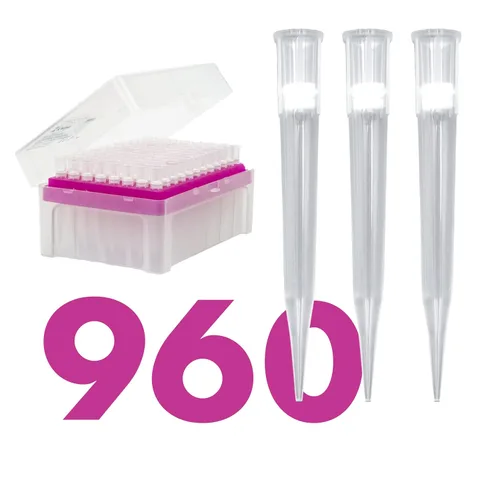 Miniatura 22 de Kashi Scientific 10000uL Puntas de pipeta universales para laboratorio en estuche, estériles, libres de DNasa/RNAsa, seguras contra pirógenos