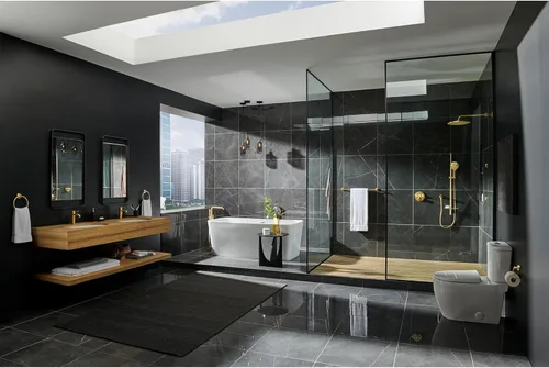 Miniatura 7 de GROHE 23592GNA Essence, grifo de baño de un solo agujero de un solo mango tamaño S 1.2 GPM, amanecer fresco cepillado (oro cepillado)