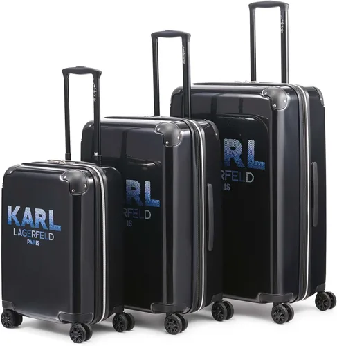 Miniatura 5 de Karl Lagerfeld Paris Lentejuelas, Negro -, Lentejuelas verticales de 21 pulgadas