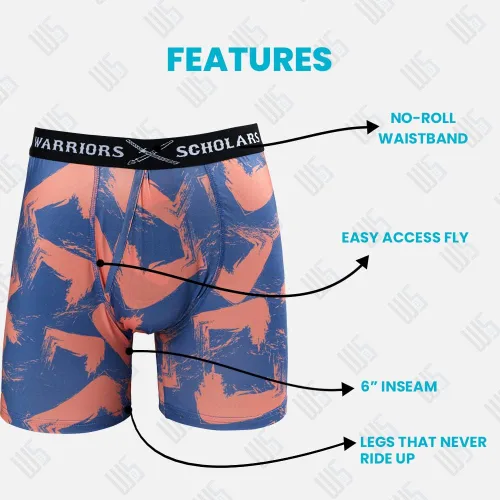 Miniatura 5 de Warriors & Scholars Mens Boxer Briefs Boxer Briefs for Men Pack of 6 Mens Boxer Briefs Underwear Boys Boxer Briefs