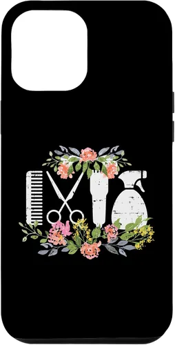 Miniatura 25 de Funda de regalo para iPhone 13 Pro Max Hair Styling Tool Flower Hairdresser Hairstylist Barber Gift Case