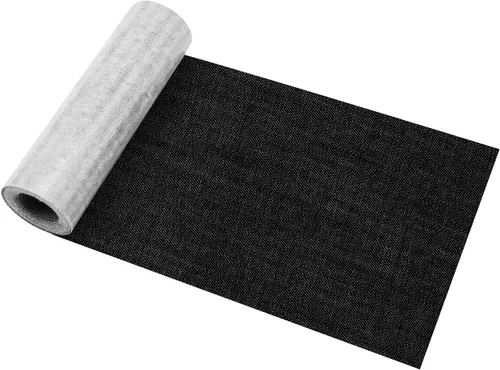 Miniatura 18 de Azobur Parches termoadhesivos de tela de nailon de 2.4 x 60 pulgadas, cinta adhesiva tenaz resistente al agua, parche para planchar para tienda