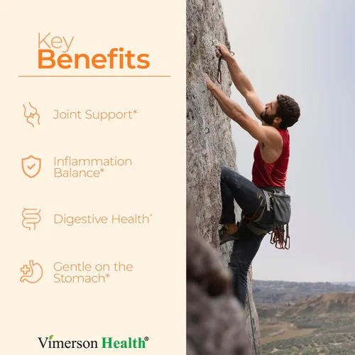 Miniatura 5 de Vimerson Health Suplemento de quercetina con bromelina y cúrcuma Boswellia - Potente dúo de apoyo para las articulaciones y el sistema inmunológico