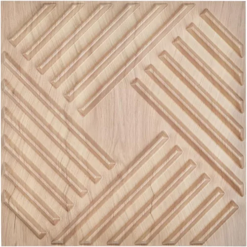 VEVOR Paneles de pared 3D, paquete de 12 unidades de 19.7 x 19.7 pulgadas de PVC, azulejos de sal minimalistas de arte moderno, panel de acento de
