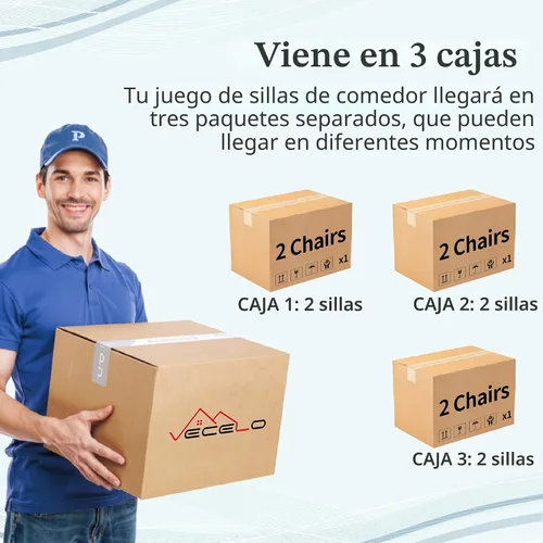 Miniatura 7 de VECELO Parsons - Juego de 6 sillas de comedor tapizadas, tela moderna, patas de madera maciza y respaldo alto, para cocina/sala de estar, color beige