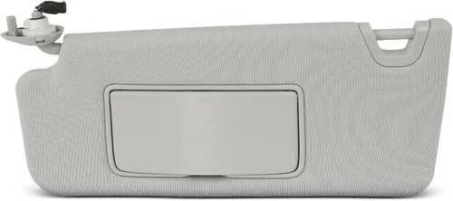 Miniatura 10 de Visera parasol beige para automóvil del lado izquierdo del conductor sin techo corredizo para Toyota para Highlander, montaje de repuesto