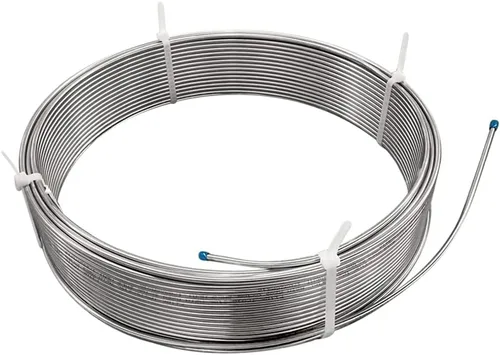Tubería en espiral inconsútil del acero inoxidable 316/316L el 1/2" OD × 0.049" pared x 214 pies de longitud recocido brillante 3700 psi ASTM A269
