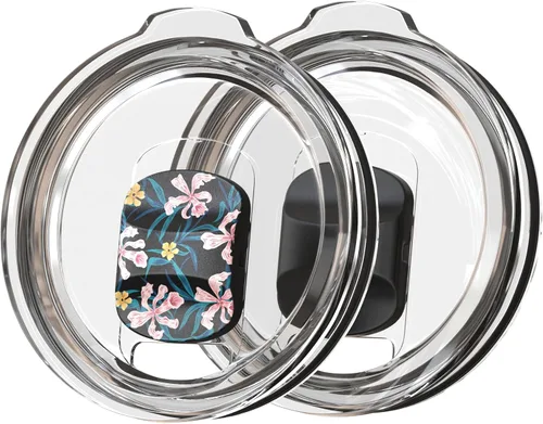 For YETI Tapas Tapa de repuesto de 32 onzas, colores fríos para tapa magnética YETI, ajuste perfecto para reemplazo de tapa YETI Rambler, paquete de