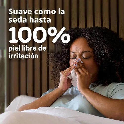 Miniatura 3 de Kleenex - Pañuelos faciales ultrasuaves, 8 cajas planas, 180 pañuelos por caja, 3 capas, el embalaje puede variar Blanco