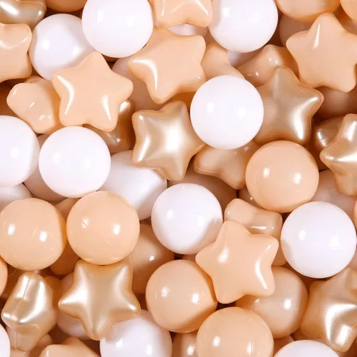 Miniatura 24 de GOGOSO Pelotas para niños pequeños, bolas de plástico para corralito de pelota, piscina, juego de bebé, pastel, sin BPA, no tóxico, juego pastel, a