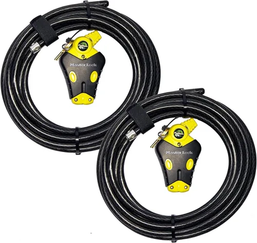 Master Lock 8413 Python - Cerraduras de cable (Maestra)
