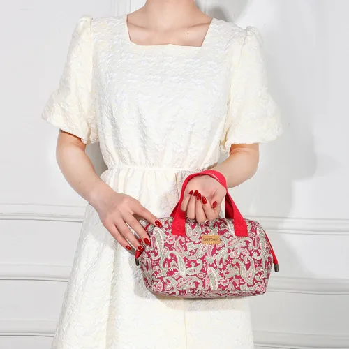Miniatura 2 de Bolsa de maquillaje Smrcom Bolsa de cosméticos para mujeres y niñas Bolsa de maquillaje de viaje Bolsa de aseo con cremallera Bolsa organizadora