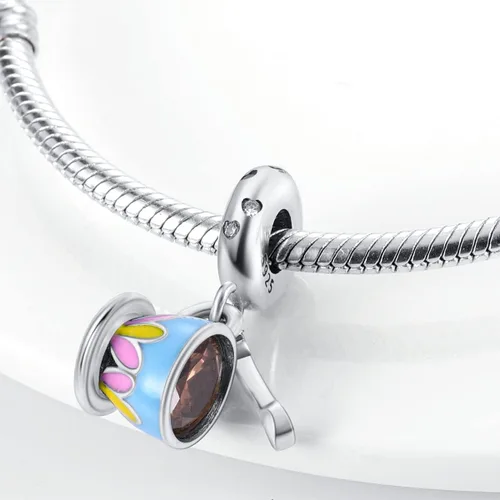 Miniatura 5 de Parmuz Charms for Bracelets 925 Sterling Silver summer travel Ocean Lucky charm beads Pendant Jewelry for Woman Mom