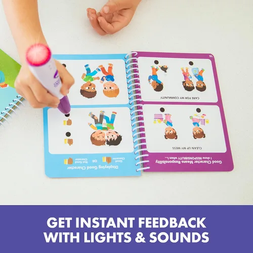 Miniatura 6 de Educational Insights - Hot Dots Sentimientos y Amistades: Cuadernos de aprendizaje socioemocional, regalo para niños de 3 años en adelante