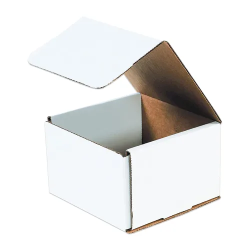 Miniatura 9 de BOX USA Cajas de envío pequeñas de 4 pulgadas de largo x 4 pulgadas de ancho x 4 pulgadas de alto, paquete de 50 cajas de cartón corrugado