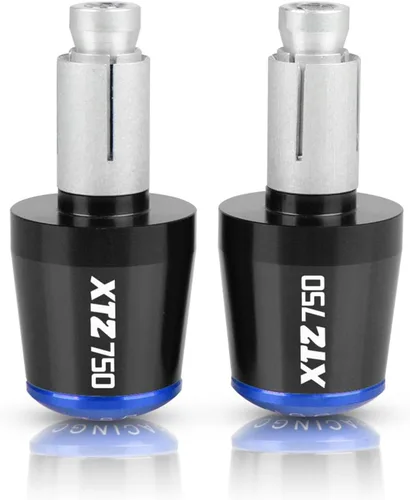 Motocicleta para XTZ750 XTZ 750 1989-1996 1995 1994 1993 7/8 pulgadas 0.866 in Motocicletas Agarres de mano Manillar Tapón Tapón de manillar Azul